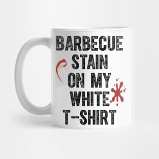 Barbecue Stain On My White Mug